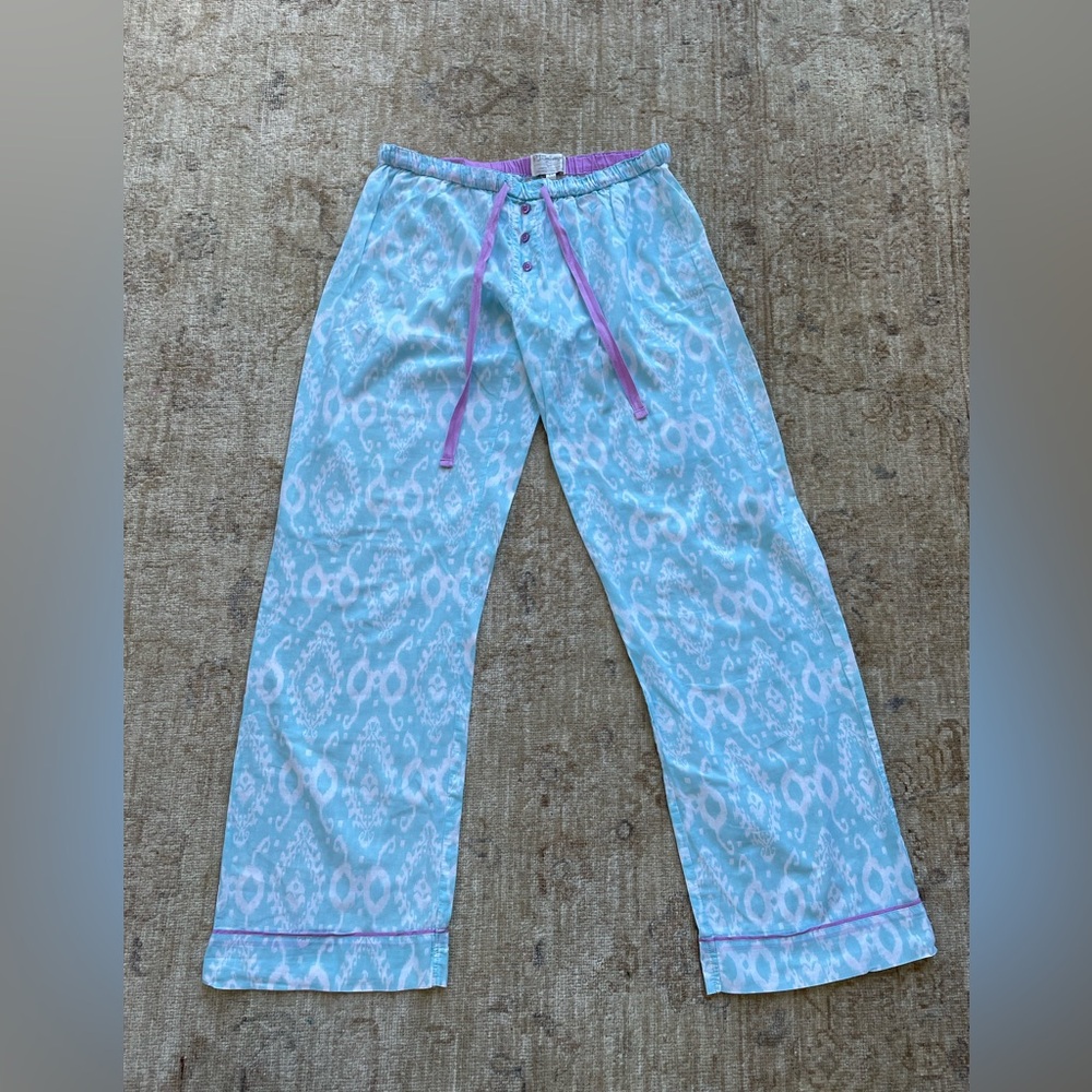 P.J. Salvage Lavender and Sky Pajama Bottoms